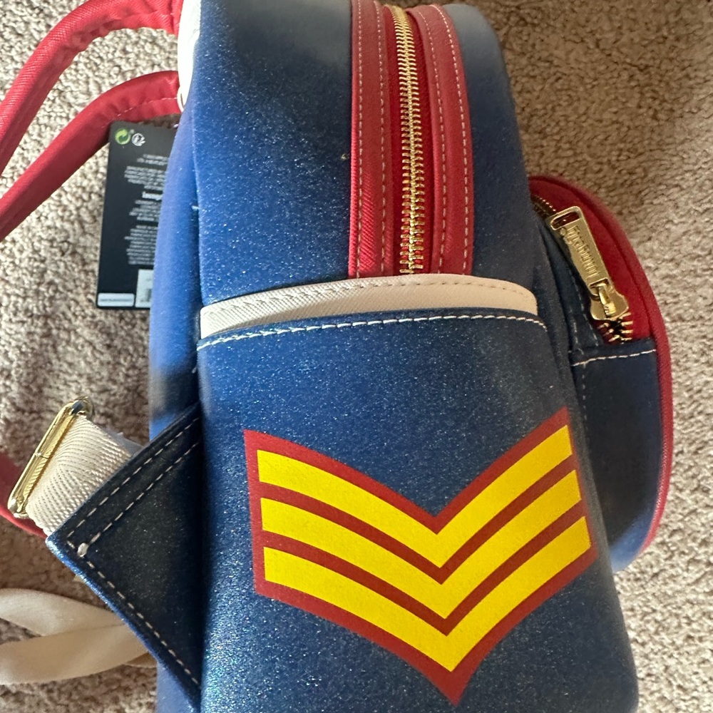 LOUNGEFLY Beatles Lonely Hearts Club Backpack NWT - Picture 5 of 7